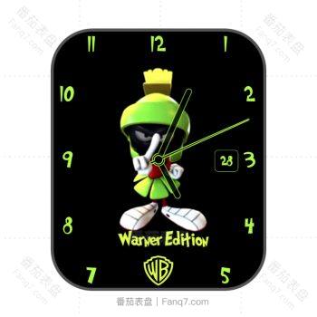 Warner edifion报警器可爱表盘nono手指动态.clock