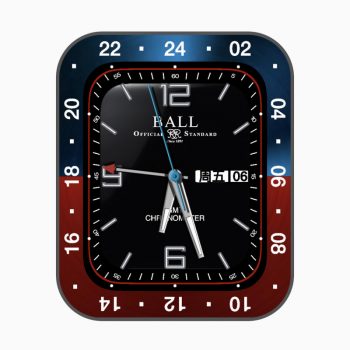BALL 波尔蓝红外圈黑色内圈表盘.clock