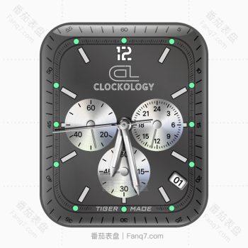 Clockology灰色简约表盘.clock
