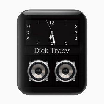 DickTracy简约黑白双盘.clock