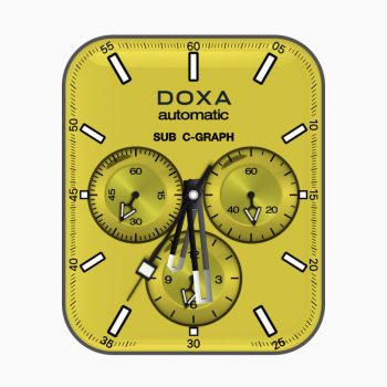 Doxa时度青黄色表盘.clock