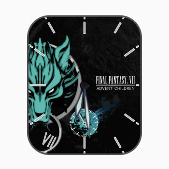 中国四大神兽青虎黑底表盘.clock