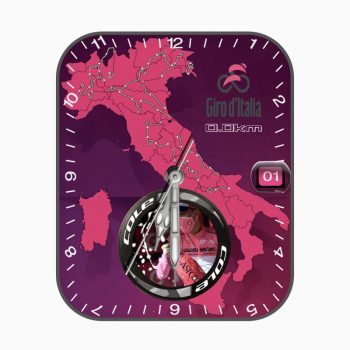 环意自行车赛Giro d’Italia紫红表盘.clock