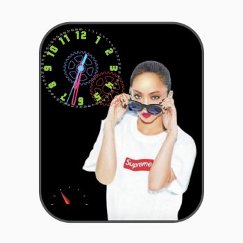 Supreme女孩酷酷表盘.clock