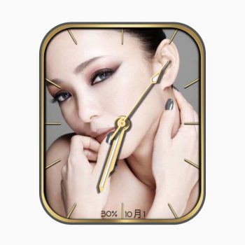 no name安室奈美惠美女表盘.clock