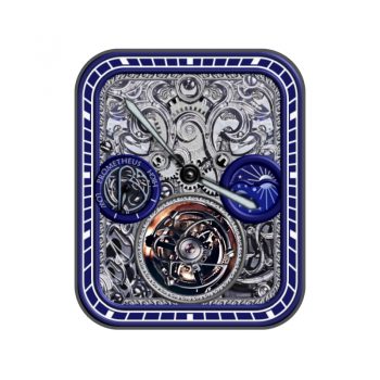 ERA Prometheus by Kalpazanov蓝色外圈银色机械表盘.clock