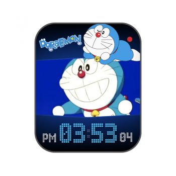 哆啦a梦Doraemon by salvoilrosso大雄机械表盘.clock