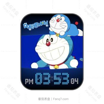 哆啦a梦Doraemon by salvoilrosso大雄机械表盘.clock