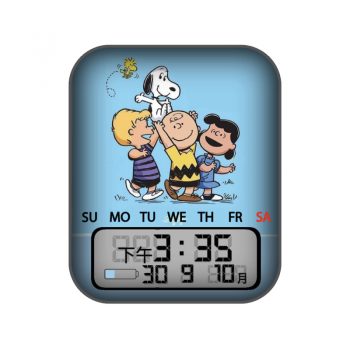 史努比蓝色卡通动漫表盘.clock
