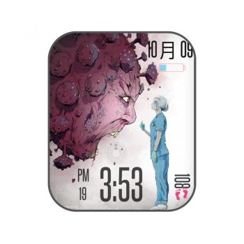 F_U_covid护士医生战胜新冠病毒表盘.clock