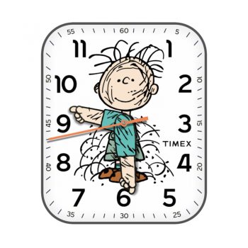 天美时TIMEX史努比动漫卡通插画Pig-Pen人物表盘.clock