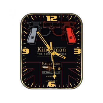 Kingsman王牌特工黑色手枪表盘.clock