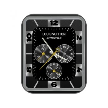 LOUIS VUITTON路易斯威登银灰表盘.clock