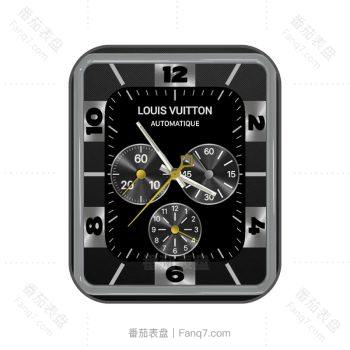 LOUIS VUITTON路易斯威登银灰表盘.clock