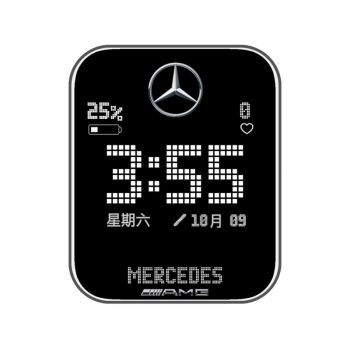 MercedesAMG奔驰黑色简约表盘.clock