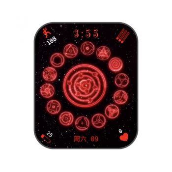 Naruto 1 by Carmen火影忍者法阵动态旋转表盘.clock