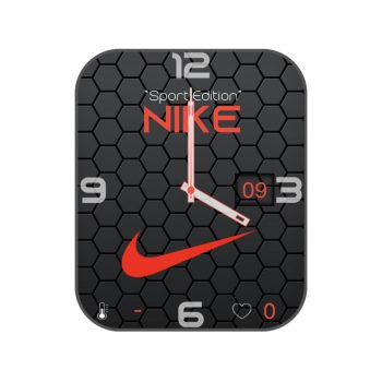 耐克nike蜂窝灰色表盘.clock