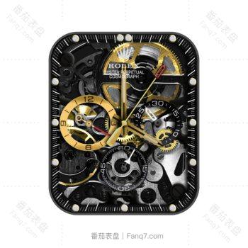 劳力士ROLEX宇宙计型迪通拿116500LN酷黑金机械表盘.clock