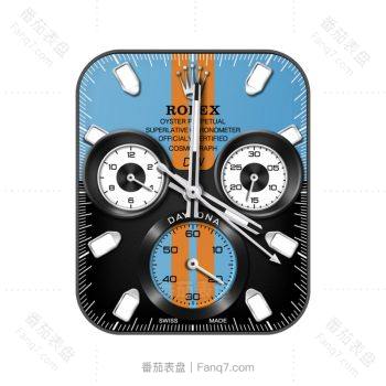 劳力士ROLEX蓝黑可爱表盘.clock