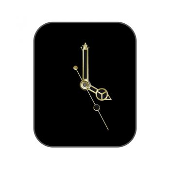 劳力士ROLEX极简黑金表盘.clock