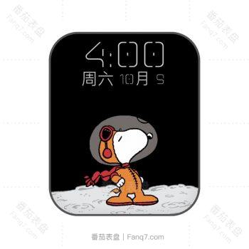 天美时TIMEX史努比动漫卡通插画可爱表盘.clock