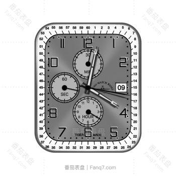 ZenoWatch芝诺白灰表盘.clock