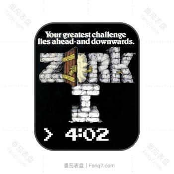 Zork I砖块黑色表盘.clock