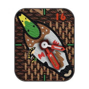 LV made鸳鸯戏水棕色表盘.clock