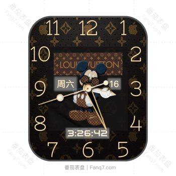 LOUIS VUITTON路易斯威登米奇迪士尼表盘.clock