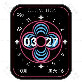 LOUIS VUITTON路易斯威登小丑鼻子表盘.clock