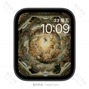 圣母升天名画苹果iwatch壁纸表盘.watchface