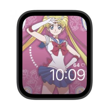 魔法少女小樱自信舞姿苹果iwatch壁纸表盘.watchface