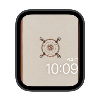 纸质圆环苹果iwatch壁纸表盘.watchface