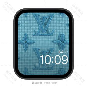 LV织线LOGO苹果iwatch壁纸表盘.watchface