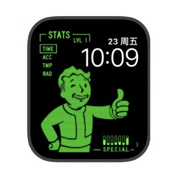 酷毙小子点赞大拇指苹果iwatch壁纸表盘.watchface