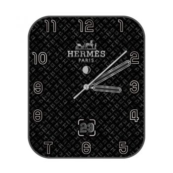 爱马仕Herme锁扣印花表盘.clock