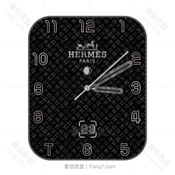 爱马仕Herme锁扣印花表盘.clock