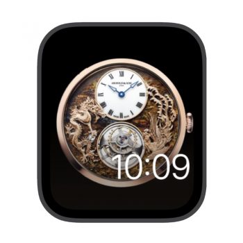 亚诺Arnold & Son豆沙龙飞凤舞苹果iwatch壁纸表盘.watchface