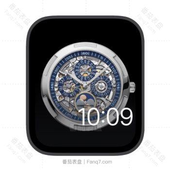 江诗丹顿Vacheron Constantin复杂三盘月相苹果iwatch壁纸表盘.watchface