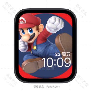 超级玛丽大叔苹果iwatch壁纸表盘.watchface