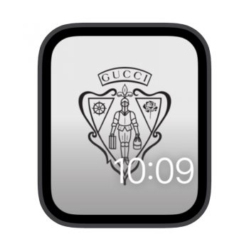 GUCCI古驰骑士胸章苹果iwatch壁纸表盘.watchface