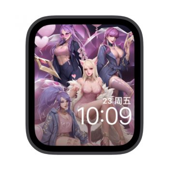 游戏魔女苹果iwatch壁纸表盘.watchface