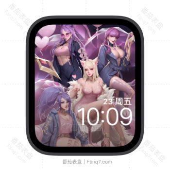 游戏魔女苹果iwatch壁纸表盘.watchface