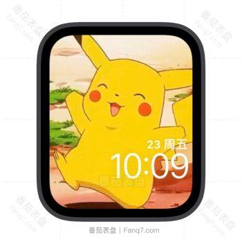 神奇宝贝宝可梦小精灵皮卡丘苹果iwatch壁纸表盘.watchface