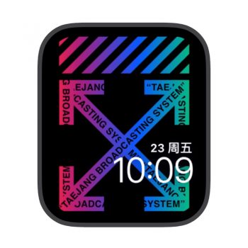 潮流logo苹果iwatch壁纸表盘.watchface