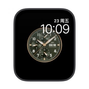 IWC万国苹果iwatch壁纸表盘.watchface