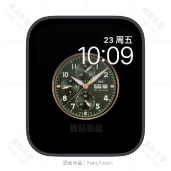 IWC万国苹果iwatch壁纸表盘.watchface