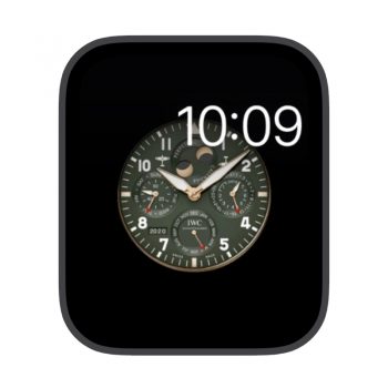 IWC万国苹果iwatch壁纸表盘.watchface