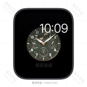 IWC万国苹果iwatch壁纸表盘.watchface