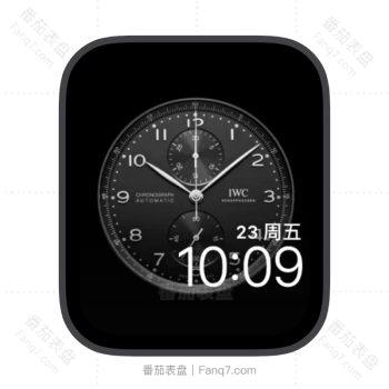 IWC万国苹果iwatch壁纸表盘.watchface